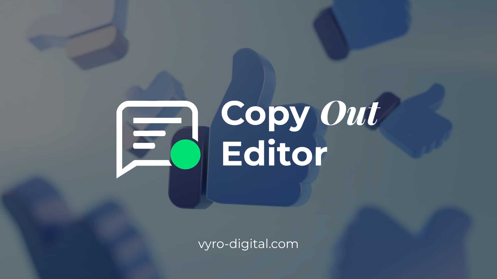 Copy Out Editor